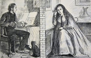 Trilling van Geluid, 1871 door George du Maurier